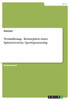 Vermarktung - Konzeption Eines Spitzenvereins. Sportsponsoring (German Edition)