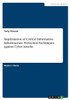 Implentation Of Critical Information Infrastructure Protection Techniques Against Cyber Attacks
