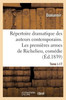 Répertoire Dramatique Des Auteurs Contemporains. Tome I-17 (French Edition)