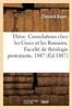 Thèse. Les Consolations Chez Les Grecs Et Les Romains (French Edition)