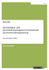 Sportanlagen- Und Sportstättenmanagement. Kommunale Sportentwicklungsplanung: Einsendeaufgabe Dhfpg (German Edition)