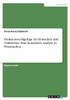 Funktionsverbgefüge Im Deutschen Und Türkischen. Eine Kontrastive Analyse In Printmedien (German Edition)