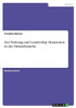 Zur Führung Und Leadership Situationen In Der Fitnessbranche (German Edition)