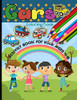 Cars Coloring Book Activity Book for Kids Ages 4-8: For Everyone ,Preschoolers, Kids, Children to Begging  Adults and Family Travel, 30 Different Automobiles to Color ,Bonus Maze Sudoku and Crossword