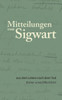 Mitteilungen Von Sigwart: Aus Dem Leben Nach Dem Tod (German Edition)