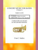 Concert Music For Bands (Volume 3)