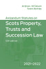 Avizandum Statutes On The Scots Law Of Property, Trusts & Succession: 2021-2022