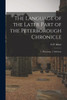 The Language Of The Later Part Of The Peterborough Chronicle: 1. Phonology. 2. Inflection