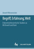 Begriff, Erfahrung, Welt: Erkenntnistheoretische Studien Zu Mcdowell Und Kant (German Edition)