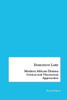 Modern African Drama: Critical And Theoretical Approaches
