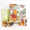 Phidal - Disney Winnie The Pooh Classic My Busy Books - 10 Figurines And A Playmat