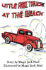 Little Red Truck At The Beach