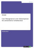 Case Management in der Zahnarztpraxis für zahnärztliche Schlafmedizin