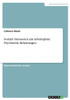 Soziale Stressoren am Arbeitsplatz. Psychische Belastungen