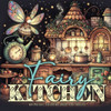 Fairy Kitchen Coloring Book for Adults : Fairies Coloring Book Grayscale Fairy Grayscale Coloring Book for Adults Kitchen Cute Vintage Fairy Kitchens