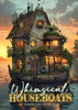 Whimsical Houseboats Coloring Book for Adults : Whimsical Houses Coloring Book Grayscale | Fairy Houses Coloring Book Houseboat