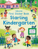 First Sticker Book Starting School : A First Day of School Book for Kids