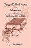 Oregon Bible Records from Museums of the Willamette Valley