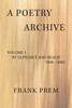 A Poetry Archive : Volume 1 By Alphabet and Beach - 1998 - 2003