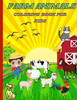 Farm Animals: Coloring Book For Kids