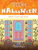 Spooky Halloween : Adult Coloring Book