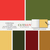 Christmas Colors Decorative Craft Paper : Scrapbooking Pages Design Paper for Printmaking, Collage, Papercrafts, Cardmaking, DIY Crafts