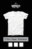 T-Shirt Design Sketchbook : Black and White Tees Template for Your T-Shirt Design Ideas
