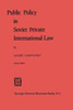 Public Policy in Soviet Private International Law