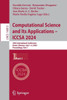 Computational Science and Its Applications – ICCSA 2024 : 24th International Conference, Hanoi, Vietnam, July 1–4, 2024, Proceedings, Part I