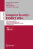 Computer Security – ESORICS 2024 : 29th European Symposium on Research in Computer Security, Bydgoszcz, Poland, September 16–20, 2024, Proceedings, Part II