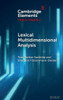Lexical Multidimensional Analysis - (Hardback or Cased Book)