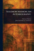 Solomon Maimon: An Autobiography. - (Paperback or Softback)