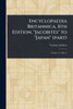 Encyclopaedia Britannica, 11th Edition, "Jacobites" to "Japan" (part) - (Paperback or Softback)