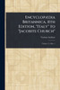 Encyclopædia Britannica, 11th Edition, "Italy" to "Jacobite Church" - (Paperback or Softback)
