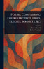Poems: Containing The Restropect, Odes, Elegies, Sonnets, &c. - (Hardback or Cased Book)