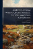 An Epistle From William, Lord Russell, to William, Lord Cavendish - (Paperback or Softback)