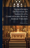 Quaestiones Disputatae De Immaculata Conceptione Beatae Mariae Virginis - (Hardback or Cased Book)