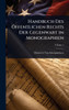 Handbuch Des Ã-ffentlichen Rechts Der Gegenwart in Monographien - (Hardback or Cased Book)