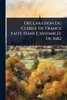 DÃ(c)claration Du ClergÃ(c) De France Faite Dans L'assemblÃ(c)e De 1682 - (Paperback or Softback)