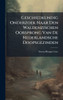 Geschiedkundig Onderzoek Naar Den Waldenzischen Oorsprong Van De Nederlandsche Doopsgezinden - (Hardback or Cased Book)