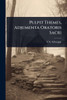 Pulpit Themes, Adjumenta Oratoris Sacri - (Paperback or Softback)