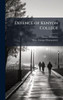 Defence of Kenyon College - (Hardback or Cased Book)
