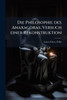 Die Philosophie des Anaxagoras; Versuch einer Rekonstruktion