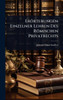 Erörterungen Einzelner Lehren Des Römischen Privatrechts - (Hardback or Cased Book)