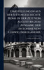 Darstellungen aus der Sittengeschichte Roms in der Zeit von August bis zum Ausgang der Antonine von Ludwig Friedländer. - (Hardback or Cased Book)