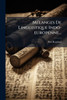 MÃ(c)langes De Linguistique Indo-europÃ(c)nne... - (Paperback or Softback)
