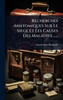 Recherches Anatomiques Sur Le Siege Et Les Causes Des Maladies ...... - (Hardback or Cased Book)