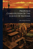 Proposed Constitution Of The League Of Nations - (Paperback or Softback)