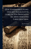 Zur Stammabstufung der mit Nasalsuffix gebildeten Präsentia im Arischen und Griechischen. - (Hardback or Cased Book)