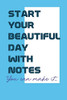 Start your beautiful day: the best way